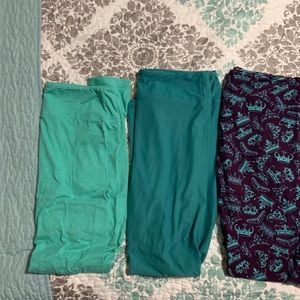 LuLaRoe tall and curvy leggings